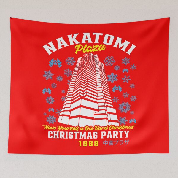 Item preview, Christmas Nakatomi Building Die Hard designed and sold by Alema Art.