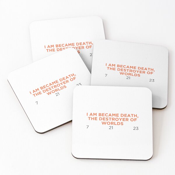 Item preview, I am became death, the destroyer of worlds designed and sold by PODbyNihar.