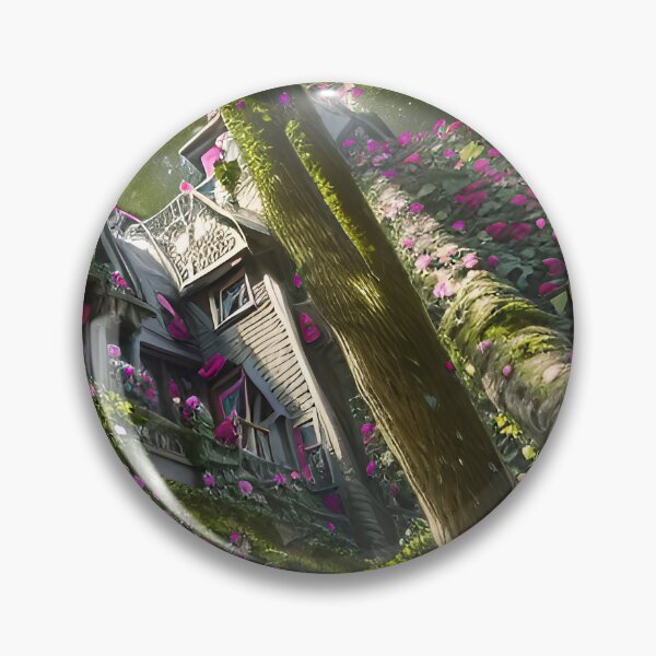 Item preview, A wonderful Flower World Fantasy Garden designed and sold by PixieDustAIArt.