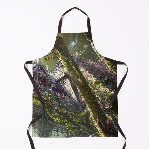 Item preview, A wonderful Flower World Fantasy Garden designed and sold by PixieDustAIArt.