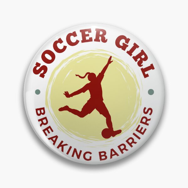 Item preview, Soccer Girl - Breaking Barriers designed and sold by pixdesigns.