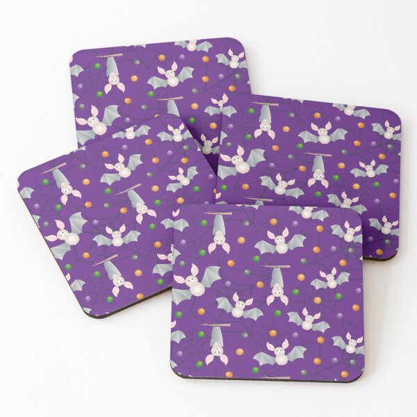 Item preview, Friendly vampires on purple background designed and sold by Silviaclara.