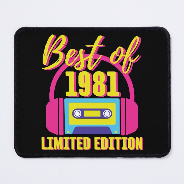 Item preview, Best of 1981 Cassette Tape Retro 1980s Birthday Party Theme 42nd Birthday designed and sold by CreationsbyAny.