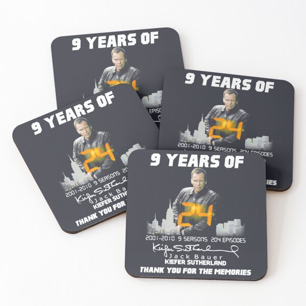 Item preview, 9-years-of-24-Jack-Bauer-Kiefer-Sutherland-thank-you-for-the-memories t   	 designed and sold by nllzmntm21.