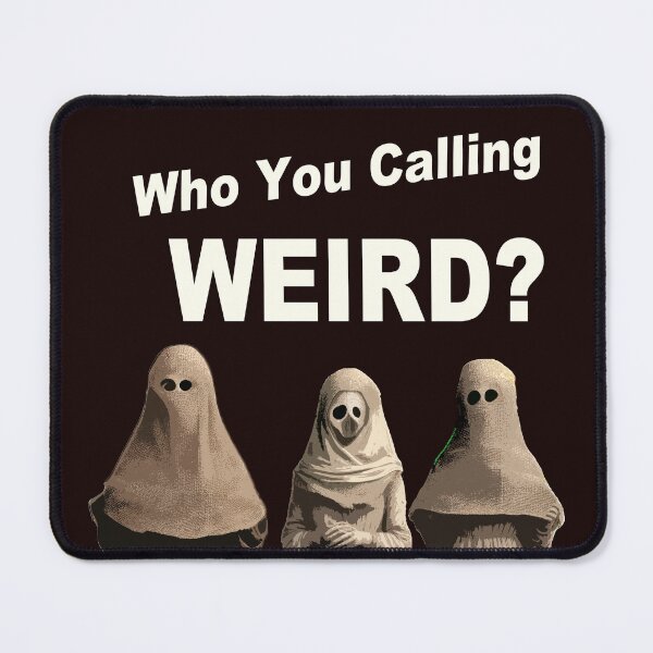 Item preview, Weird Stuff for Everyone Creepy Occult Folks in Masks of Burlap designed and sold by Kloppkids.