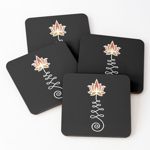 Item preview, Lotus Flower Unalome designed and sold by heartsake.