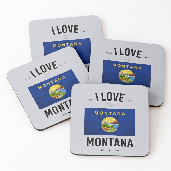 Item preview, I Love Montana designed and sold by LoveMyRoots.