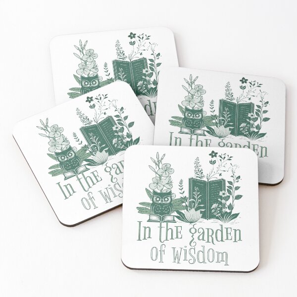 Item preview, Garden of Wisdom Books Aesthetic Blooms and Owl's Charm designed and sold by ThiagoSDantas.