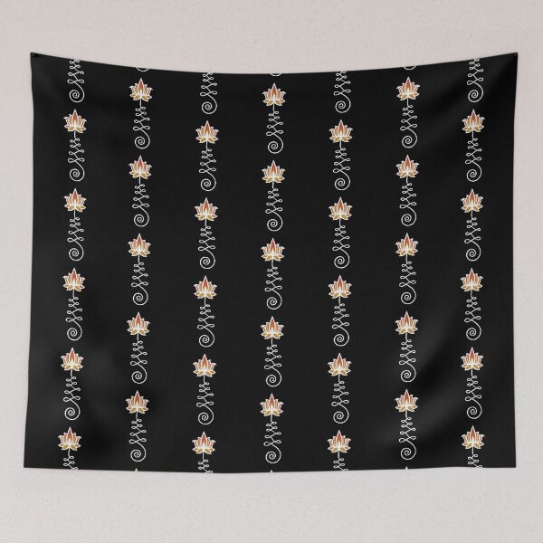 Item preview, Lotus Flower Unalome designed and sold by heartsake.