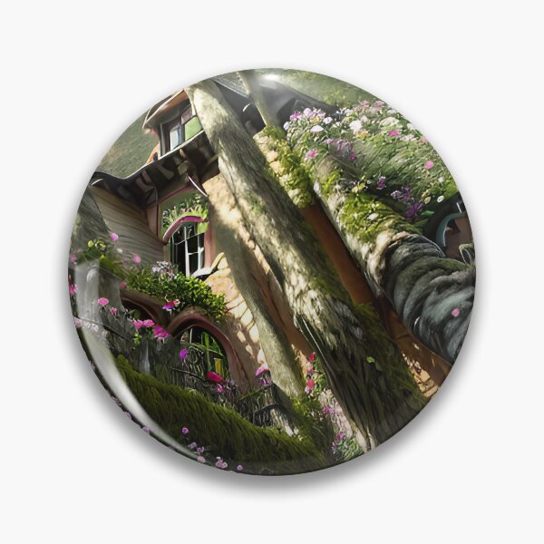 Item preview, A wonderful Flower World Fantasy Garden designed and sold by PixieDustAIArt.