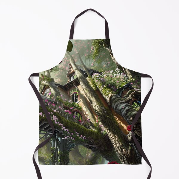 Item preview, A wonderful Flower World Fantasy Garden designed and sold by PixieDustAIArt.