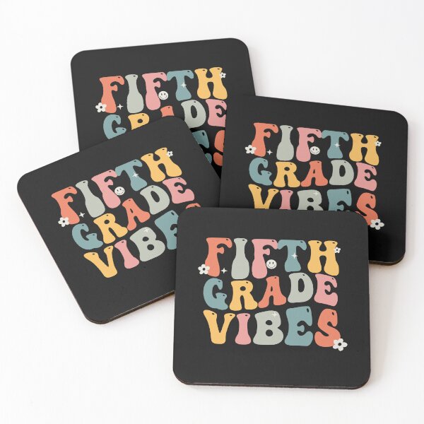 Item preview, Fifth Grade Vibes Back To School Retro 5th Grade Teachers  designed and sold by woormle.