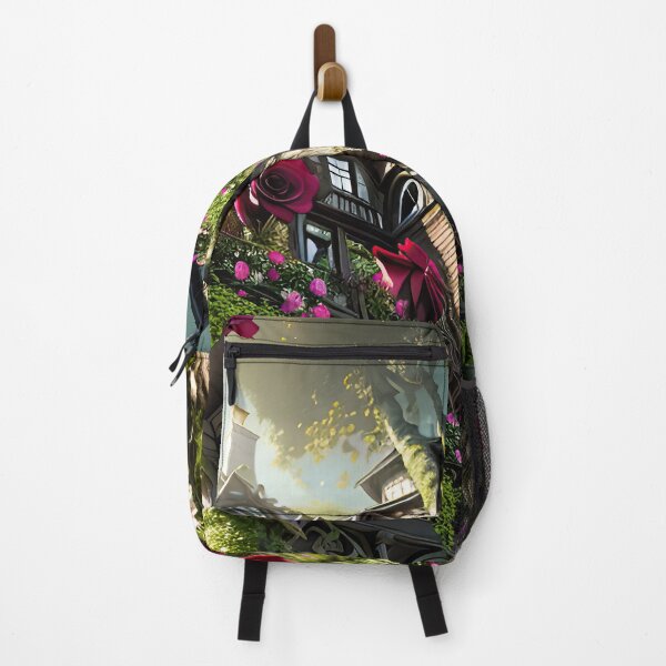 Item preview, A wonderful Flower World Fantasy Garden designed and sold by PixieDustAIArt.