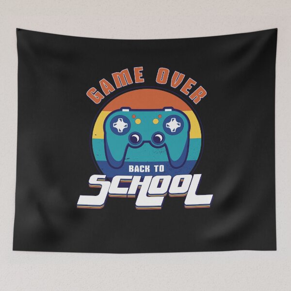 Item preview, Game Over Back To School Funny Kids First Day School designed and sold by woormle.