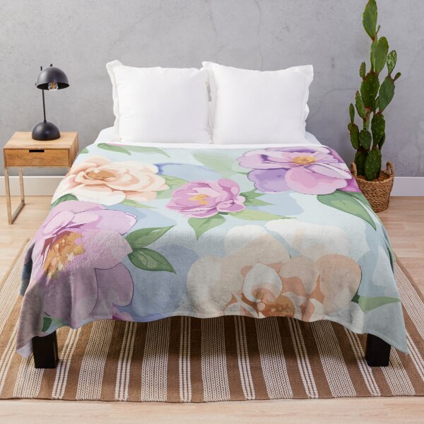 Item preview, Dreamy watercolor flowers pattern designed and sold by Tijanaworldwide.