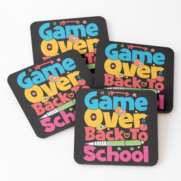 Item preview,  Game Over Back To School Funny Kids First Day School designed and sold by woormle.