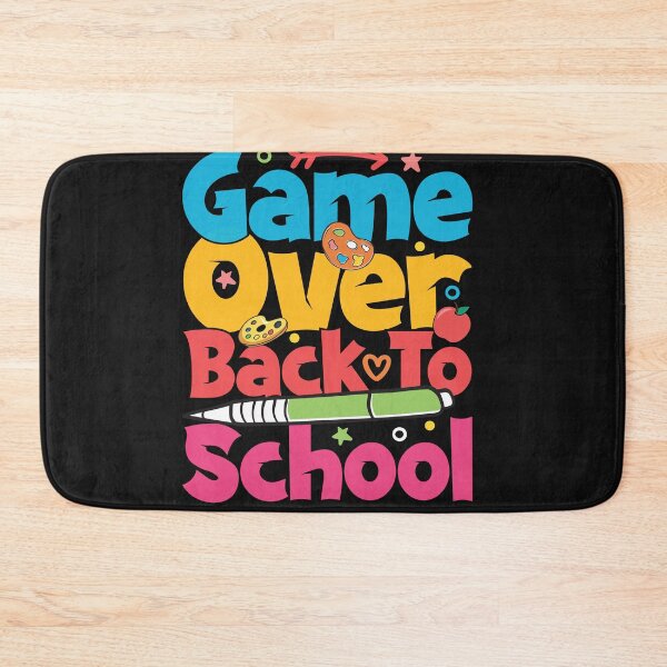 Item preview,  Game Over Back To School Funny Kids First Day School designed and sold by woormle.