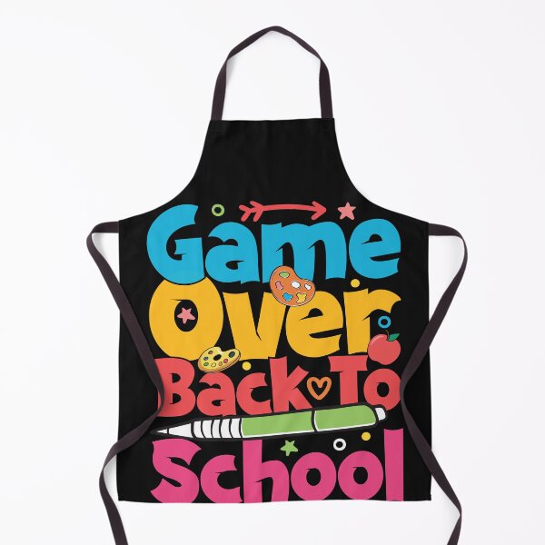 Item preview,  Game Over Back To School Funny Kids First Day School designed and sold by woormle.