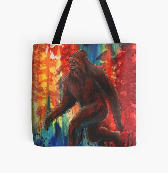 Sasquatch Tote Bags Redbubble