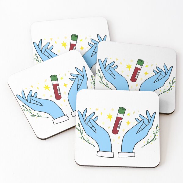 Item preview, Healing Hands designed and sold by MedLabVibes.