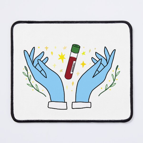 Item preview, Healing Hands designed and sold by MedLabVibes.