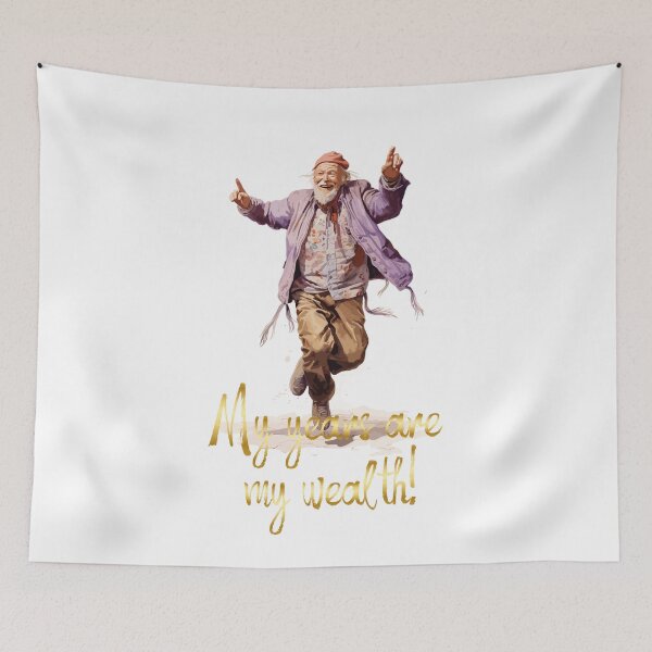 Item preview, My years are my wealth! designed and sold by CatCoconut-Art.