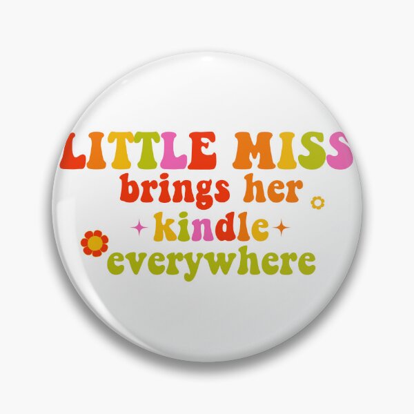 Item preview, Little Miss Brings Her Kindle Everywhere Sticker | Tech-Savvy Reader's Companion designed and sold by ivaostrogonac.