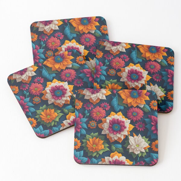 Item preview, 3D flowers Pattern designed and sold by IrinaVIS.