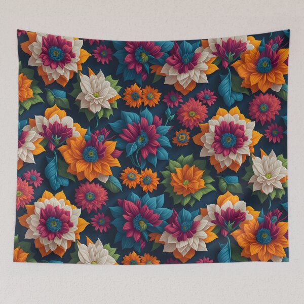 Item preview, 3D flowers Pattern designed and sold by IrinaVIS.