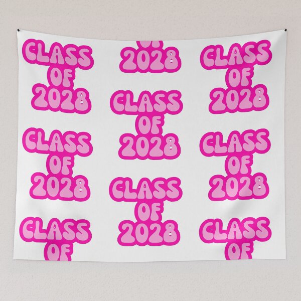 Item preview, Class of 2028 (Pink) designed and sold by OscarAndOphelia.