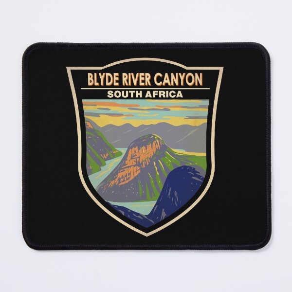 Item preview, Blyde River Canyon Nature Reserve South Africa Badge designed and sold by KrisSidDesigns.