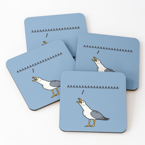 Item preview, screaming seagull designed and sold by Filippom6.