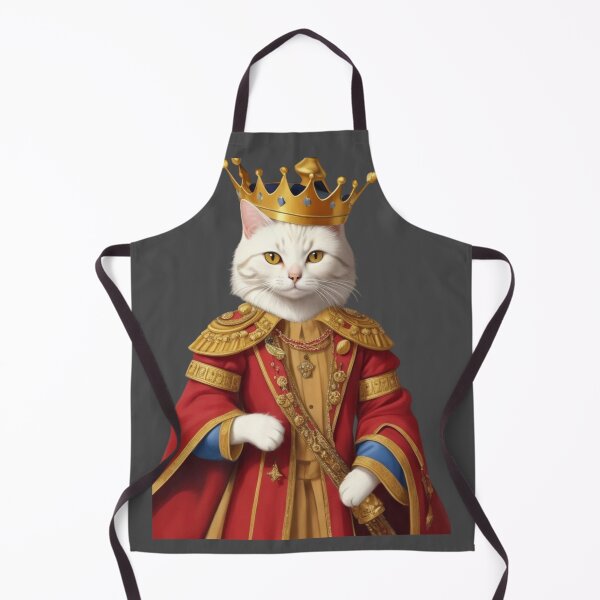 Item preview, Fluffy king cat designed and sold by CustomArtistry.