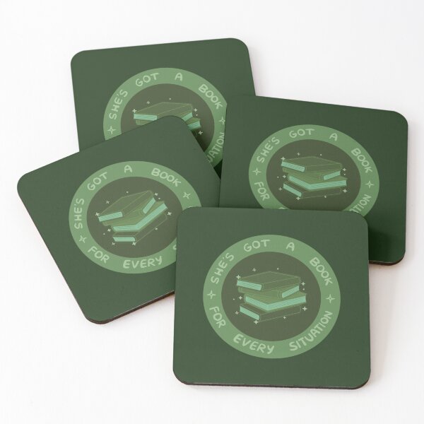Item preview, She's Got A Book For Every Situation  designed and sold by The Turquoise Brush.