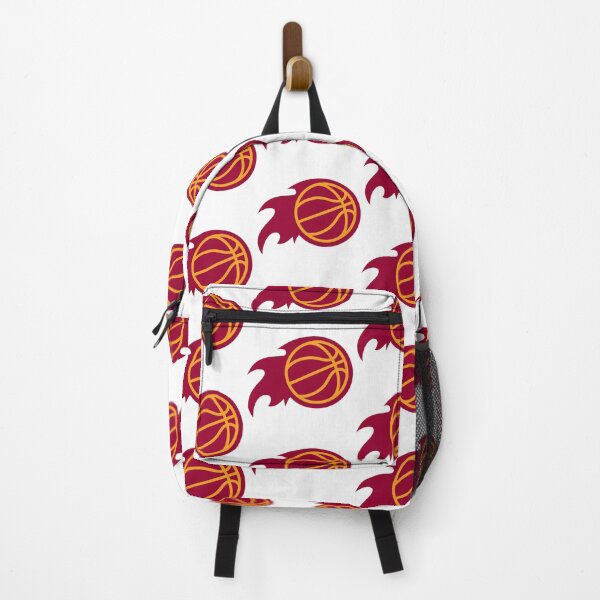 Item preview, Basketball with flames red yellow designed and sold by Tarroi.