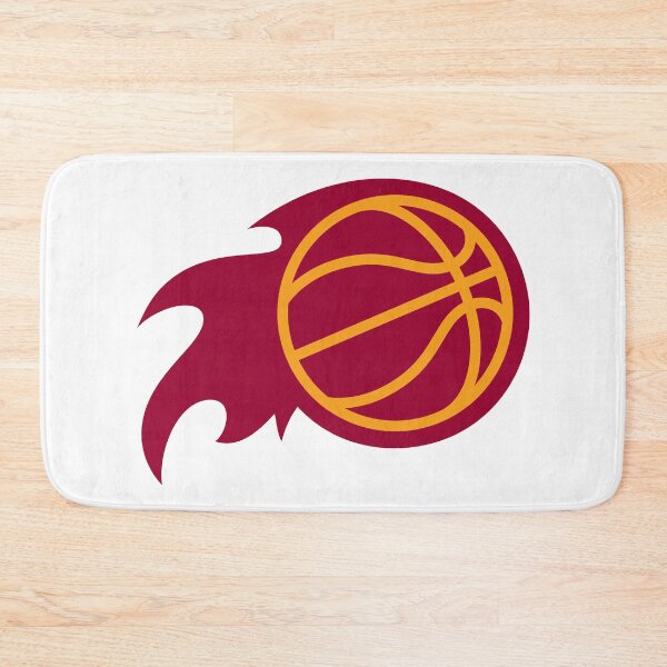Item preview, Basketball with flames red yellow designed and sold by Tarroi.