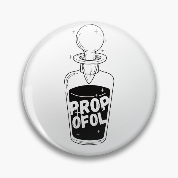 Item preview, Anesthesia Propofol Funny For Anaesthetic Potion Pun White designed and sold by The Remi Reserve.