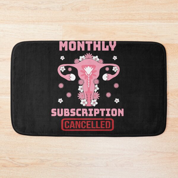 Item preview, Monthly Subscription Cancelled Uterine Cancer Hysterectomy designed and sold by woormle.