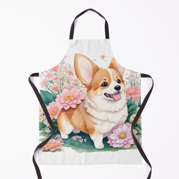 Artikelvorschau, Generative KI der niedlichen Corgi-Hundeillustration entworfen und verkauft von juoctaviniarts.