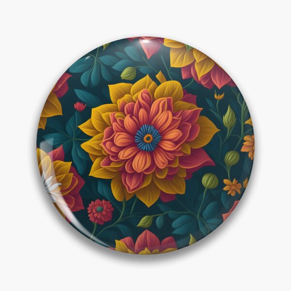 Item preview, 3D flowers Pattern designed and sold by IrinaVIS.