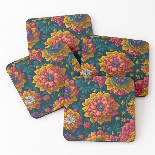 Item preview, 3D flowers Pattern designed and sold by IrinaVIS.
