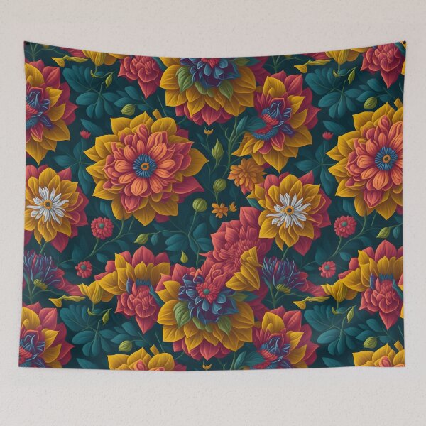 Item preview, 3D flowers Pattern designed and sold by IrinaVIS.