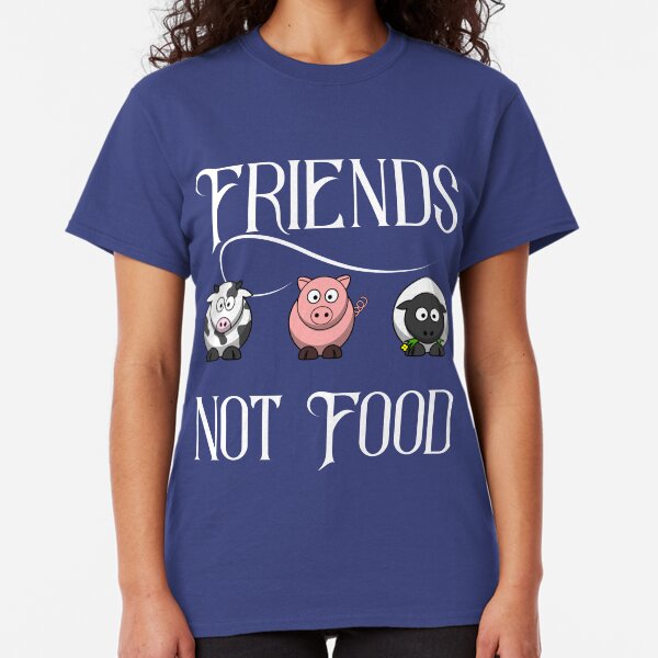 Eat vegetables-go Vegan-Girls camisa-protección de los animales animal real soja tofu Meat Free