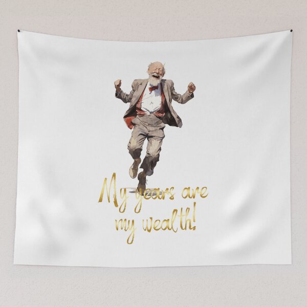 Item preview, My years are my wealth! designed and sold by CatCoconut-Art.