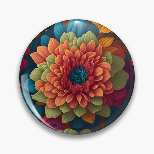 Item preview, 3D flowers Pattern designed and sold by IrinaVIS.