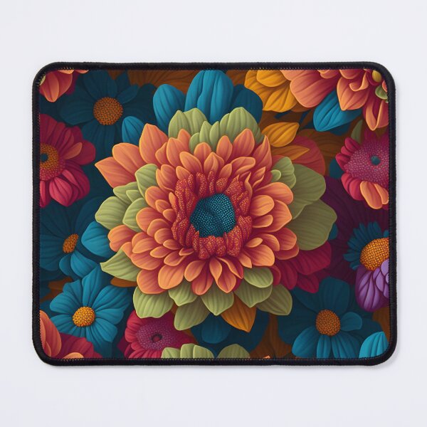Item preview, 3D flowers Pattern designed and sold by IrinaVIS.