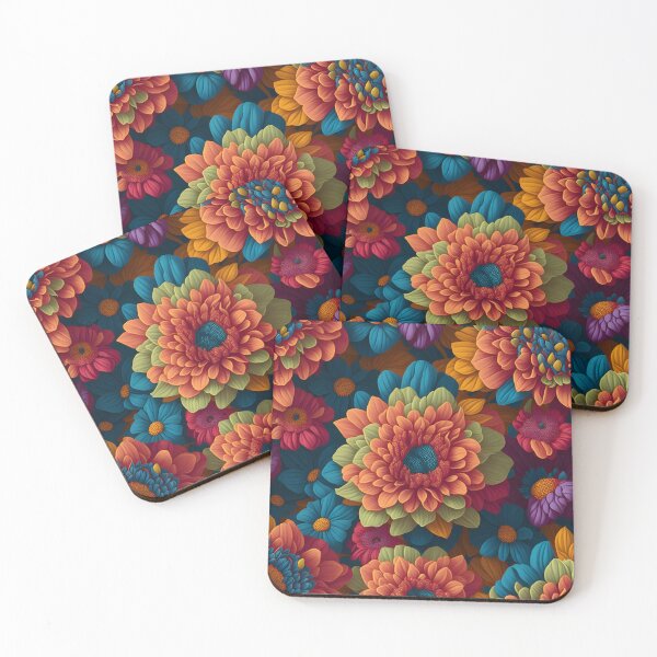 Item preview, 3D flowers Pattern designed and sold by IrinaVIS.