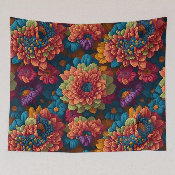 Item preview, 3D flowers Pattern designed and sold by IrinaVIS.