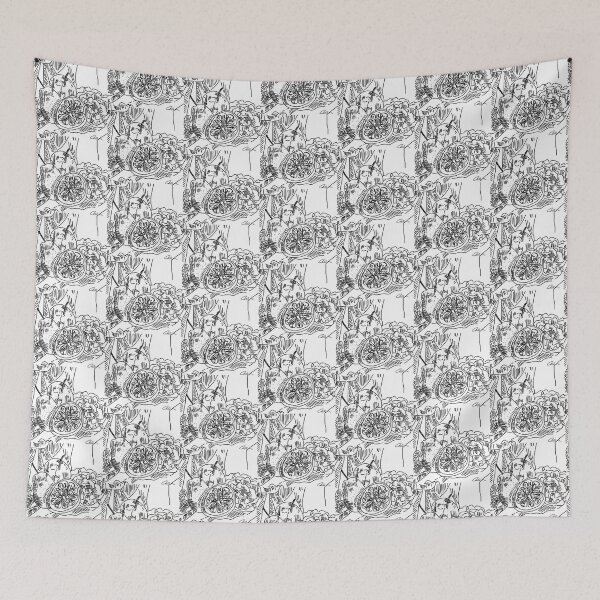 Item preview, Fruit and flowers monochrome  designed and sold by Life's eye Art and photography.