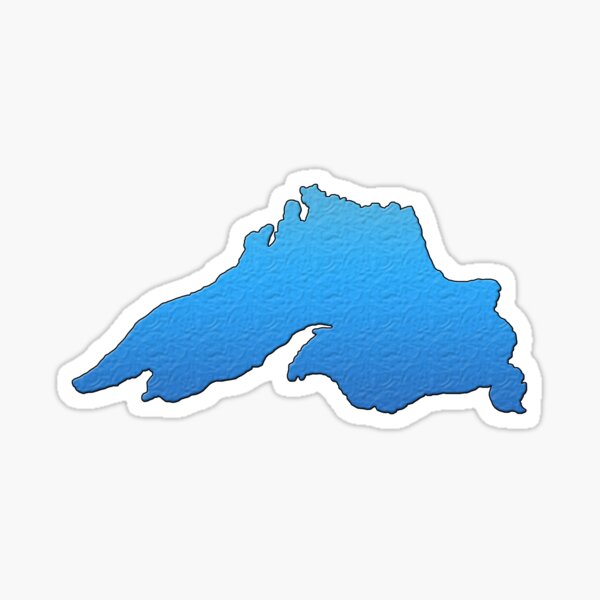 Vista previa del artículo con la obra «Grandes Lagos Esquema del Lago Superior», diseñado y vendido por gorff.